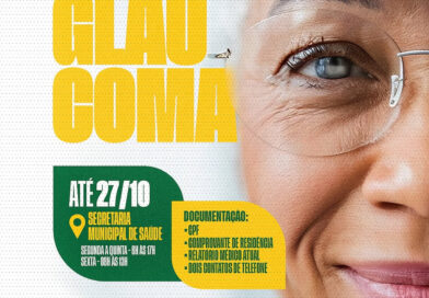 Pacientes com glaucoma devem atualizar cadastro até 27 de outubro em Simões Filho