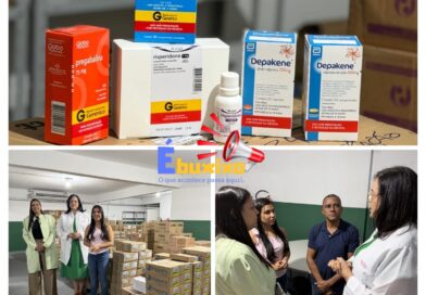 Prefeito Devaldo soares e Secretaria de Saúde Ananda e equipe abril as portas do almoxarifado da saúde para comprovar que tem estoque de medicamentos 